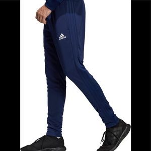 Navy Blue Adidas track pants